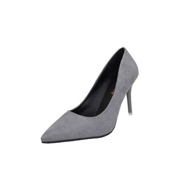 2018 New Fashion high heels women pumps thin heel