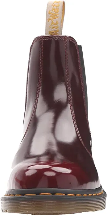 Sure! Heres an optimized title for the e-commerce product:

Vegan Cherry Red Cambridge Brush Lace-Up Ankle Boots – Style 2976