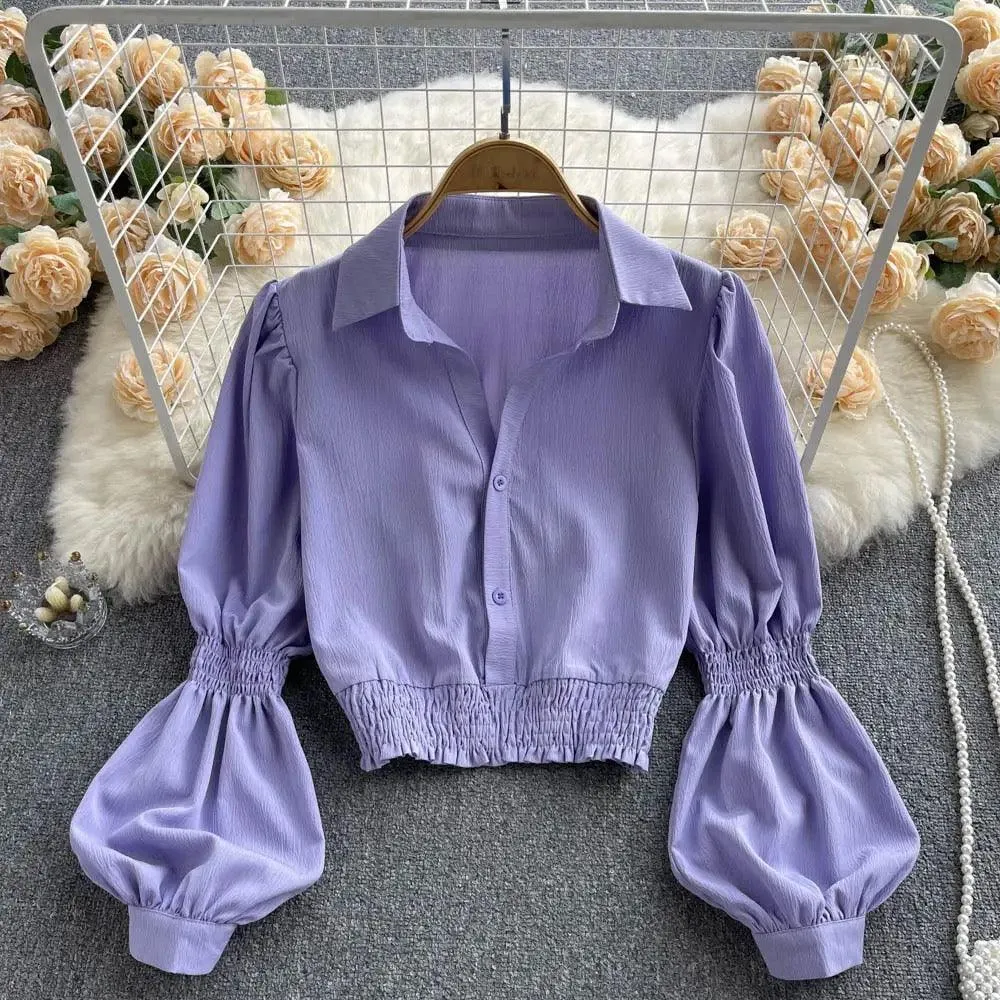 Astley Buttoned Y2K Summer Top