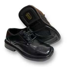 Deer Stags Toddler Boy Size 8 Black Comfort Fit Casual Dress Shoes