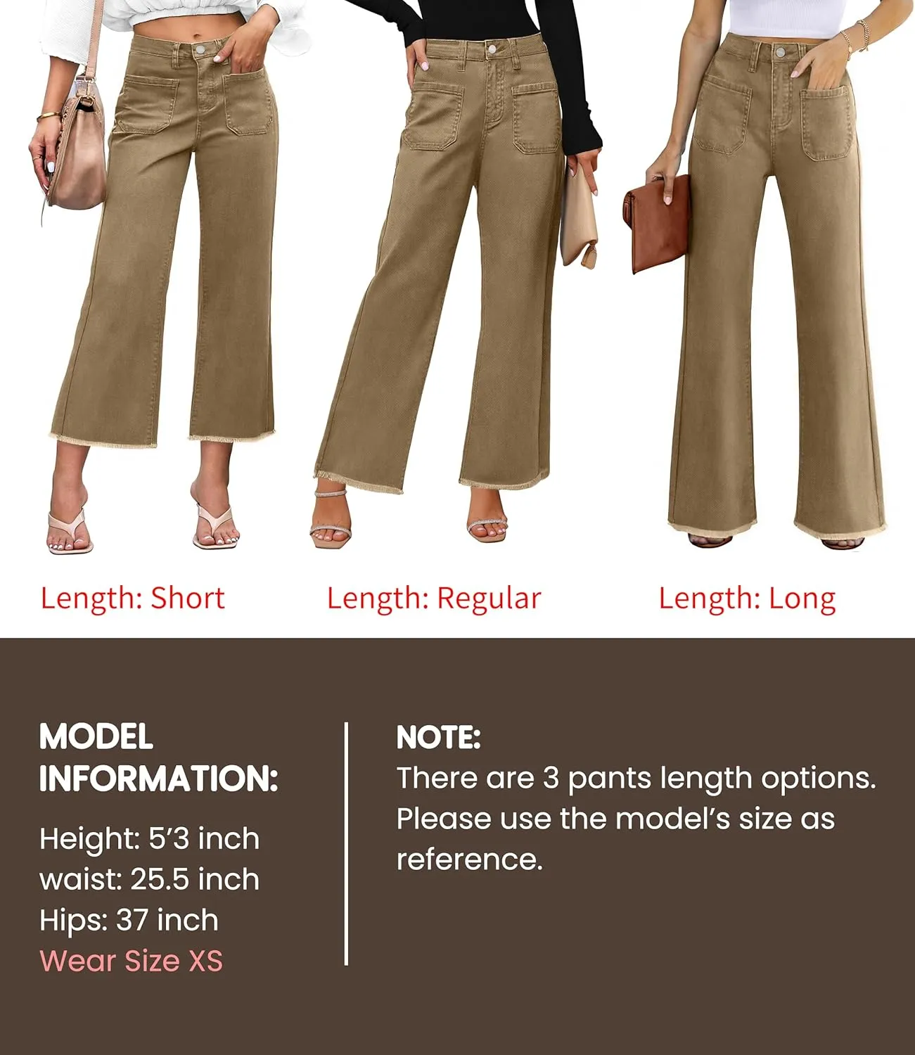 Denim Women Cropped Trousers Jeans Pants Leg Jeans High Rise Pants Stretchy with Pockets