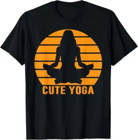 Funny Yoga Shirts - Cute Yoga - Graphic T-Shirt