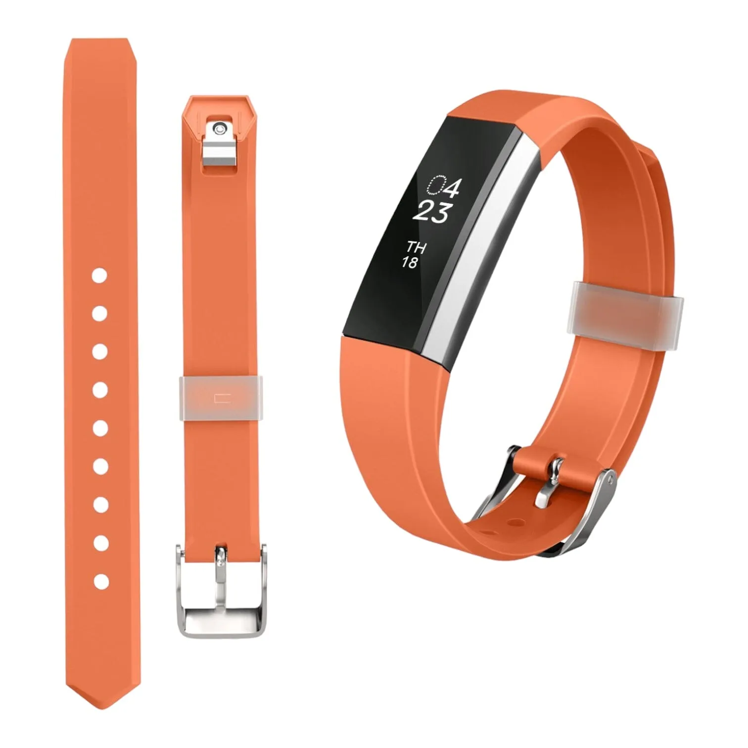 Replacement Silicone Watch Bands for the Fitbit Alta & Alta HR