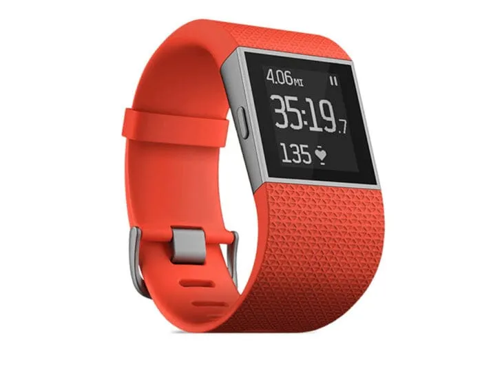 Replacement Silicone Watch Strap compatible with the Fitbit Surge