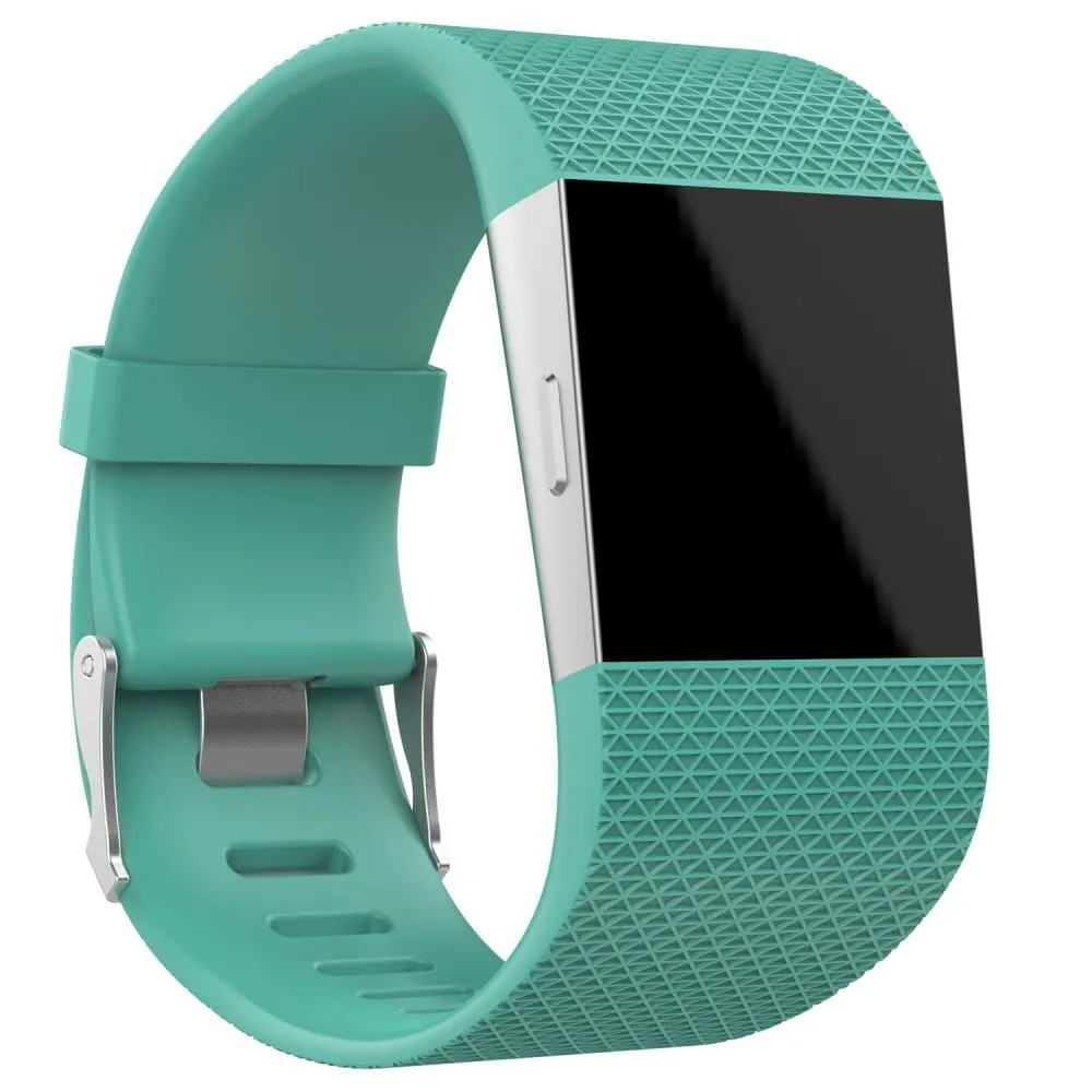 Replacement Silicone Watch Strap compatible with the Fitbit Surge