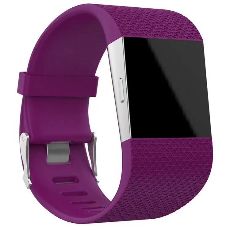 Replacement Silicone Watch Strap compatible with the Fitbit Surge