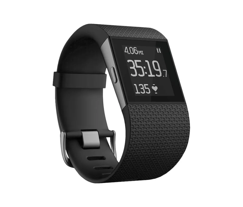 Replacement Silicone Watch Strap compatible with the Fitbit Surge