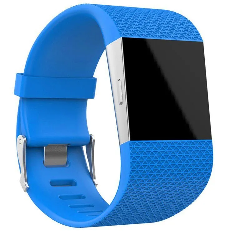 Replacement Silicone Watch Strap compatible with the Fitbit Surge