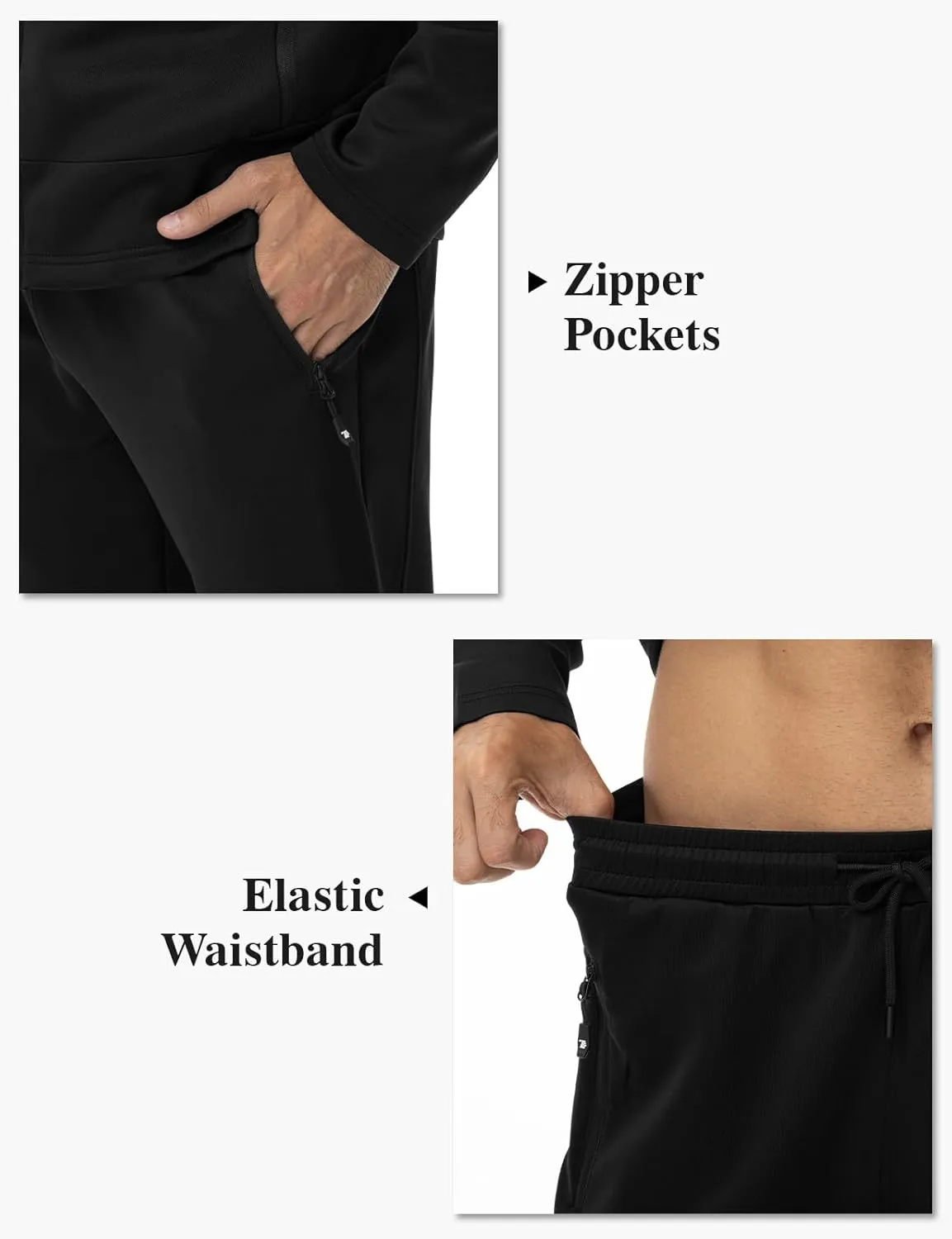 TBMPOY Men's Hooded Tracksuits Sweatsuits 2 Piece Sets Jogging Track Sweat Suit Workout Gym Warm Up Outfits with Hoodie
