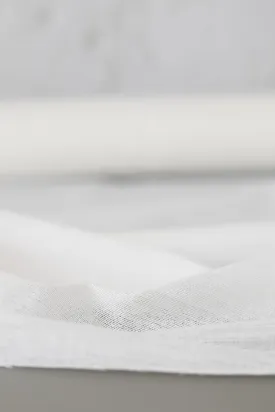 Weft Interfacing Fusible White